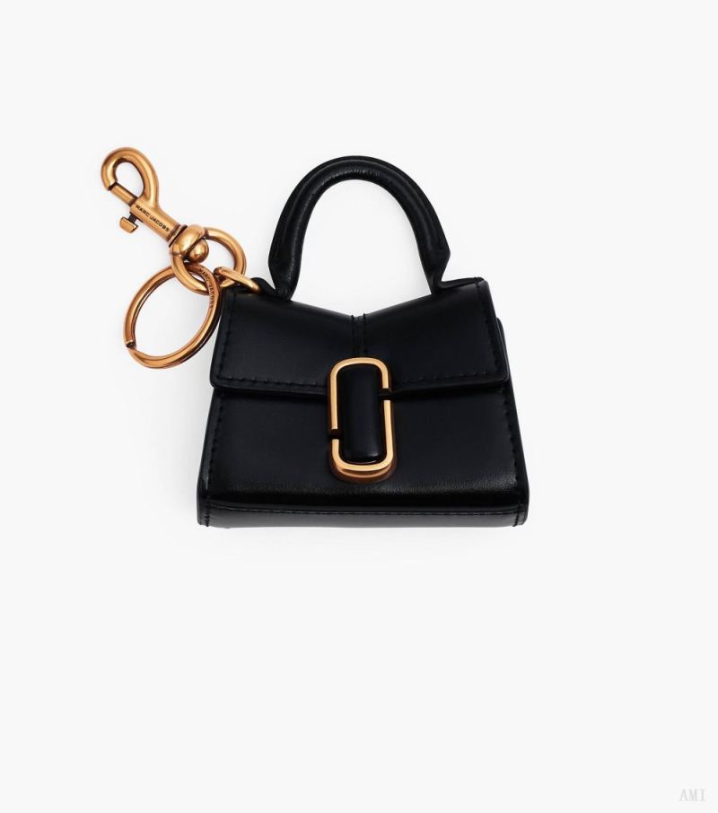 Marc Jacobs | The Nano St. Marc Top Handle Charm - Black