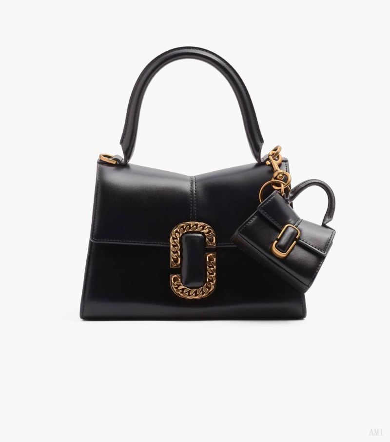 Marc Jacobs | The Nano St. Marc Top Handle Charm - Black