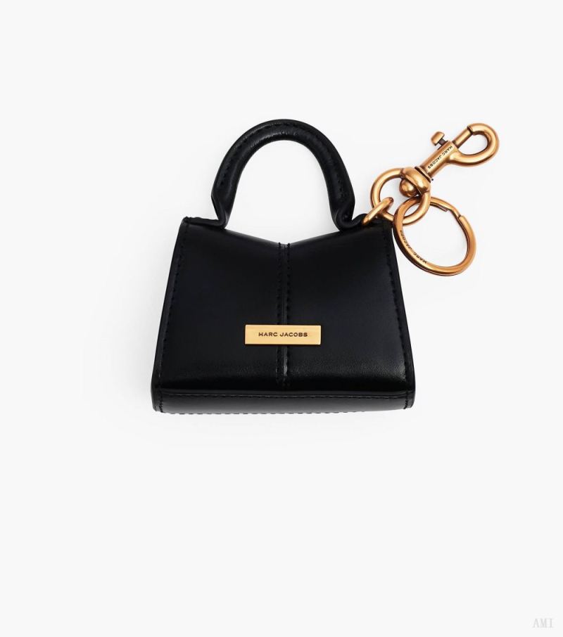 Marc Jacobs | The Nano St. Marc Top Handle Charm - Black