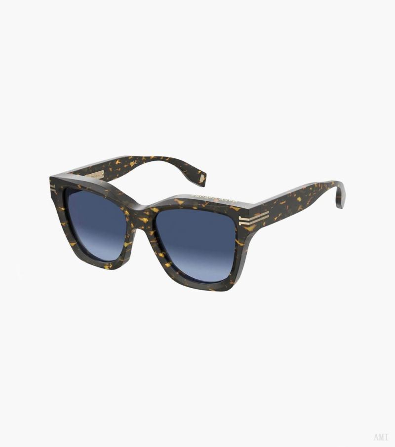 Marc Jacobs | Icon Edge Oversized Square Sunglasses - Havana