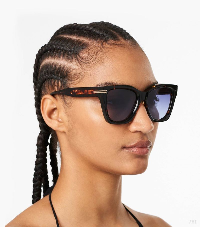 Marc Jacobs | Icon Edge Oversized Square Sunglasses - Havana