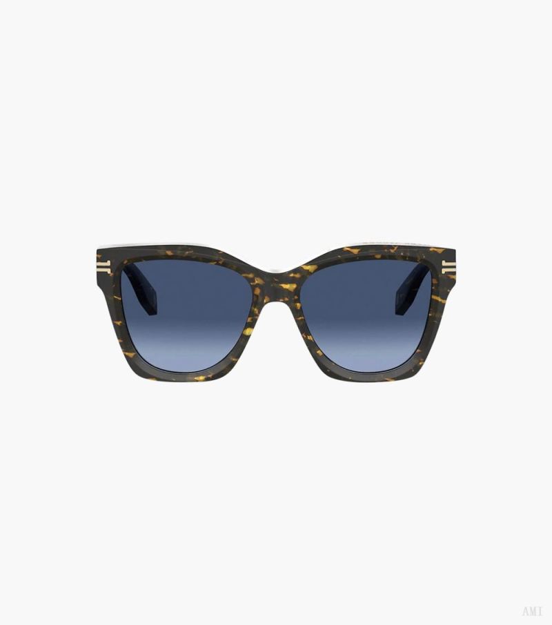 Marc Jacobs | Icon Edge Oversized Square Sunglasses - Havana