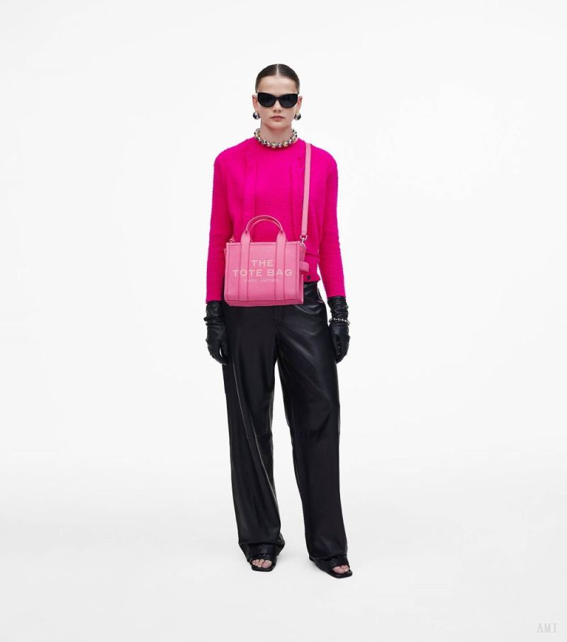 Marc Jacobs | The Leather Small Tote Bag - Petal Pink