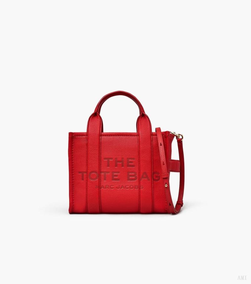 Marc Jacobs | The Leather Small Tote Bag - True Red