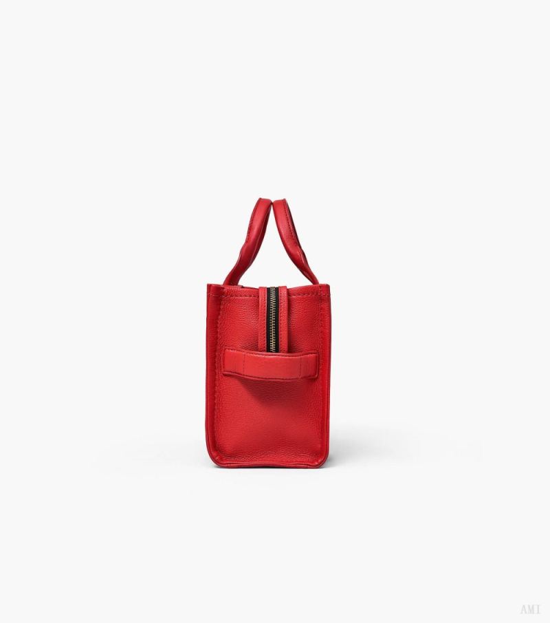 Marc Jacobs | The Leather Small Tote Bag - True Red