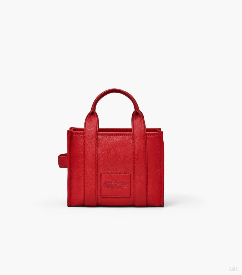 Marc Jacobs | The Leather Small Tote Bag - True Red