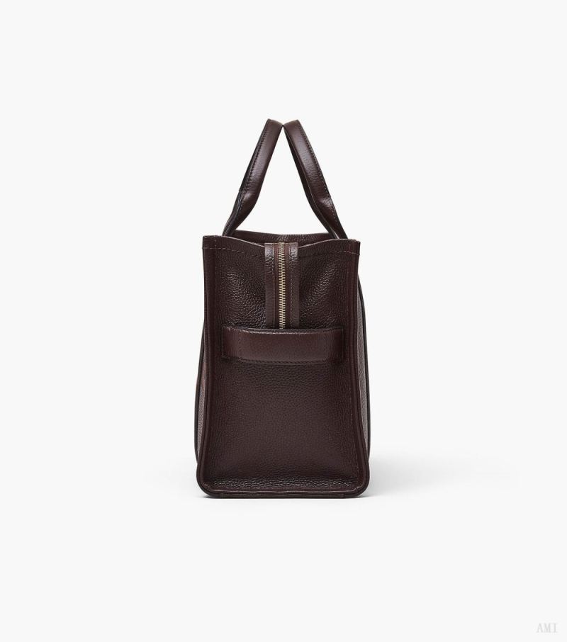 Marc Jacobs | The Leather Medium Tote Bag - Ganache