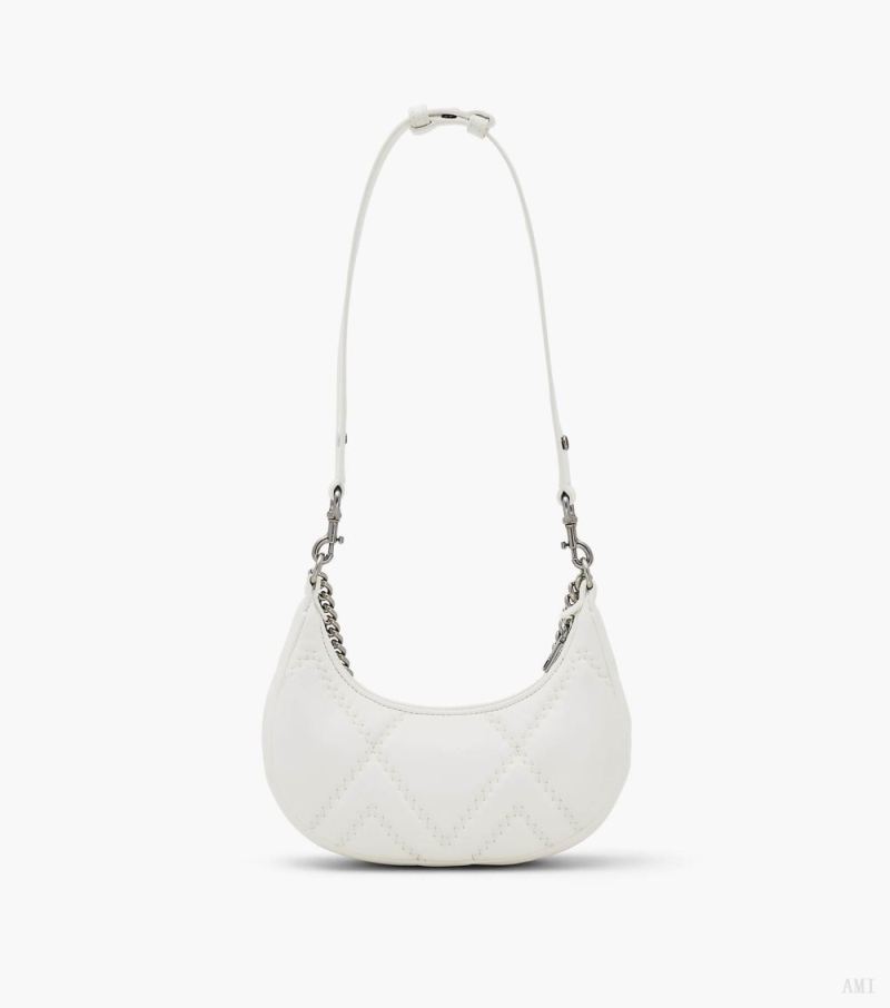 Marc Jacobs | The Quilted Leather Curve Bag - Cotton