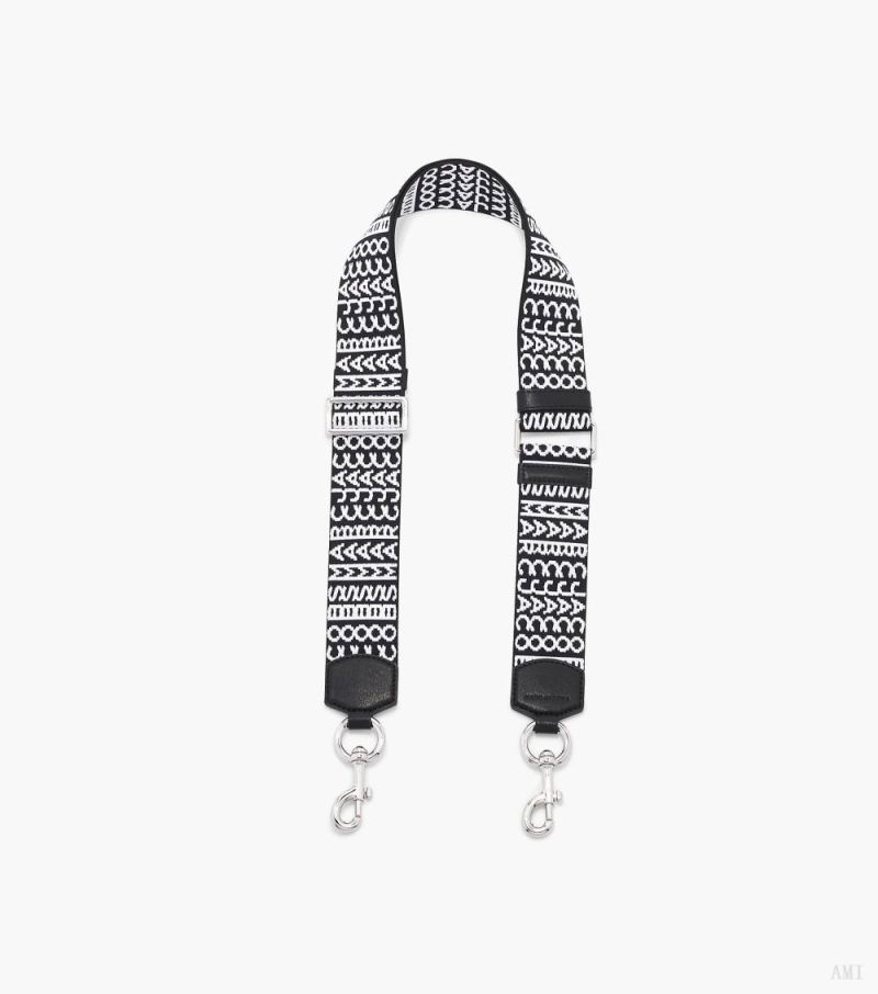 Marc Jacobs | The Monogram Strap - Black/White