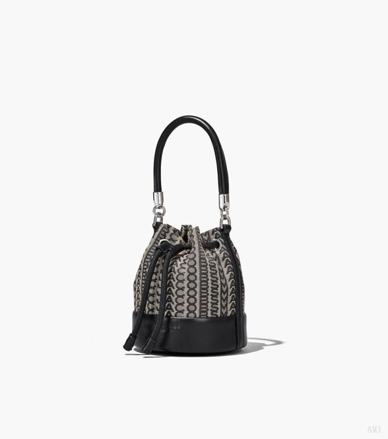 Marc Jacobs | The Monogram Mini Bucket Bag - Beige Multi