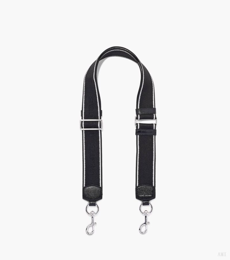 Marc Jacobs | The Logo Dtm Webbing Strap - Black