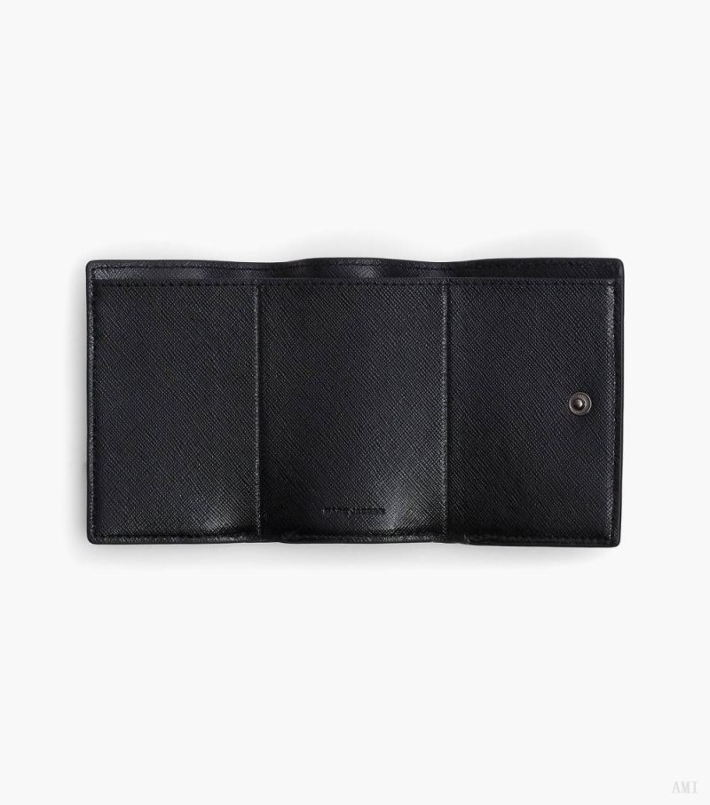 Marc Jacobs | The Utility Snapshot Dtm Mini Trifold Wallet - Black