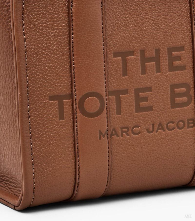 Marc Jacobs | The Leather Small Tote Bag - Argan Oil