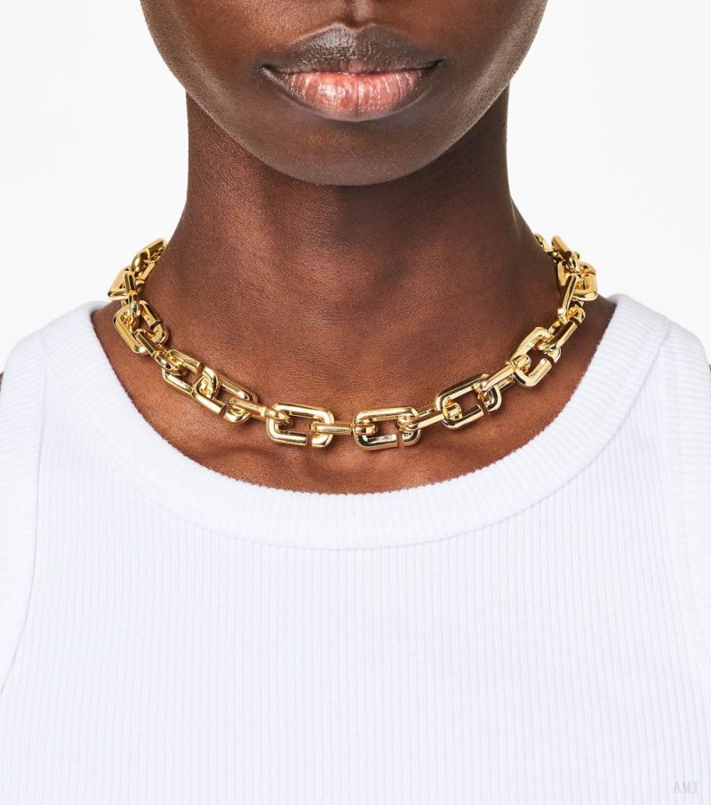 Marc Jacobs | The J Marc Chain Link Necklace - Gold