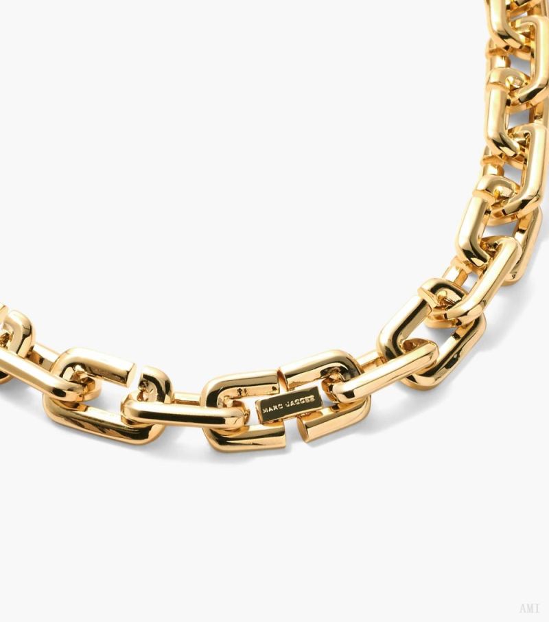 Marc Jacobs | The J Marc Chain Link Necklace - Gold