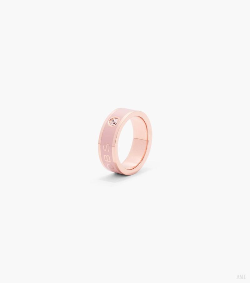 Marc Jacobs | The Medallion Ring - Sand/Rose Gold