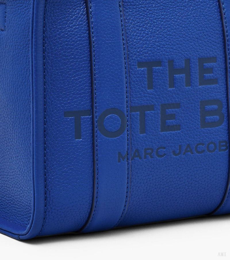 Marc Jacobs | The Leather Small Tote Bag - Cobalt