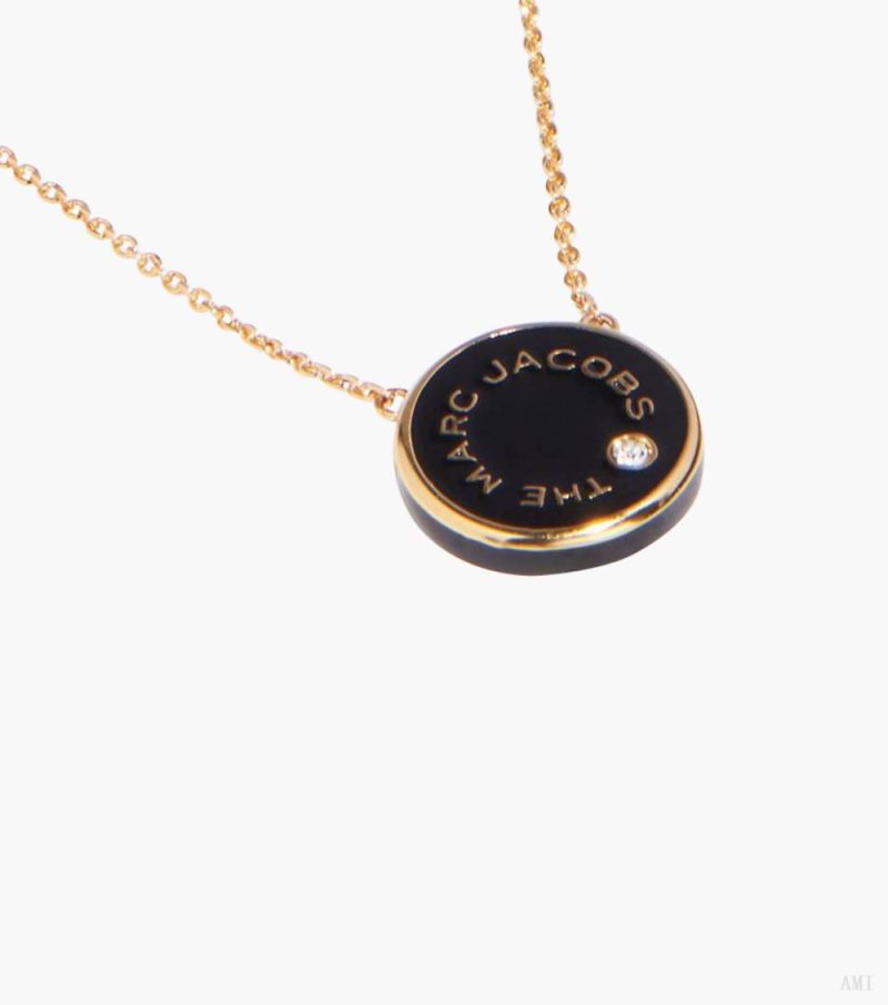 Marc Jacobs | The Medallion Pendant - Cream/Gold