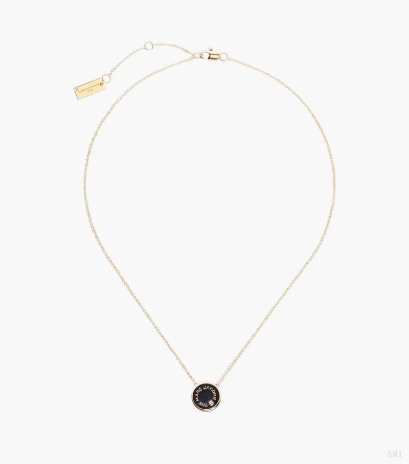 Marc Jacobs | The Medallion Pendant - Cream/Gold