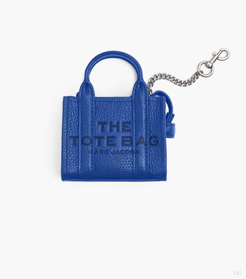 Marc Jacobs | The Nano Tote Bag Charm - Cobalt