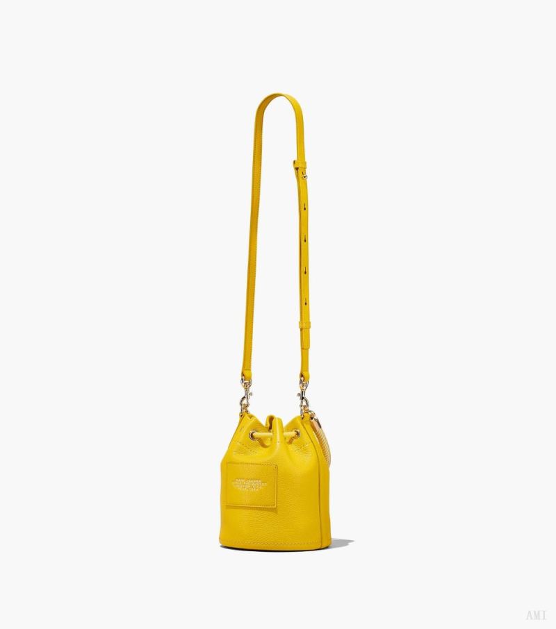 Marc Jacobs | The Leather Bucket Bag - Sun