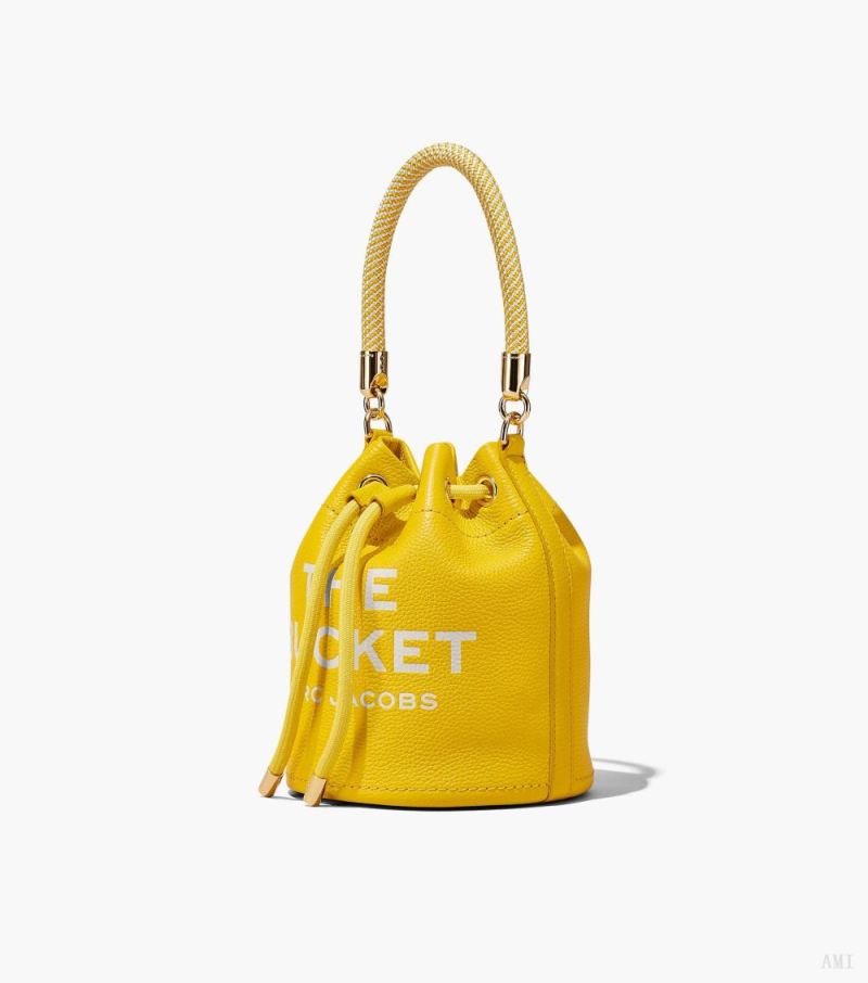 Marc Jacobs | The Leather Bucket Bag - Sun