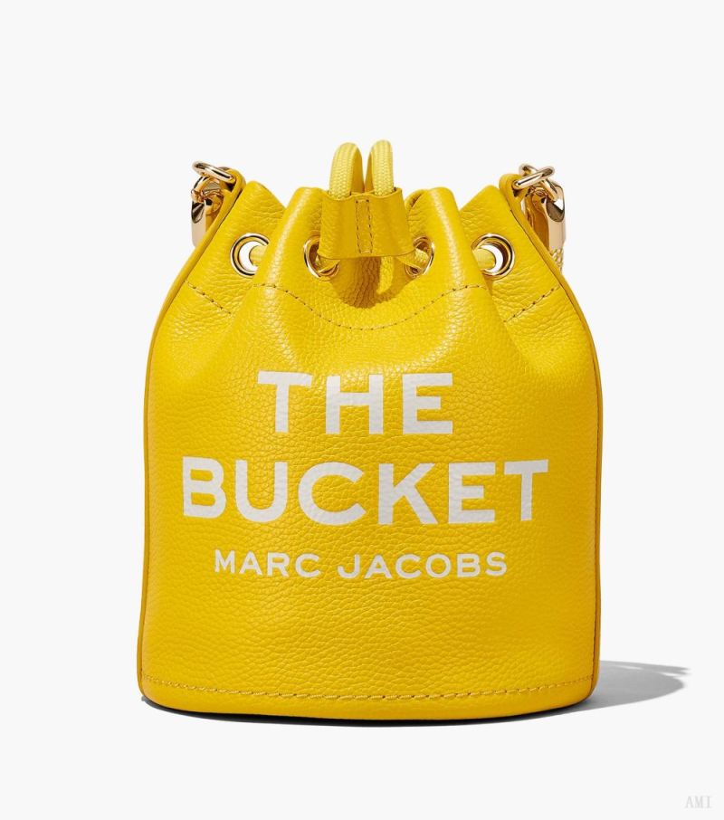 Marc Jacobs | The Leather Bucket Bag - Sun