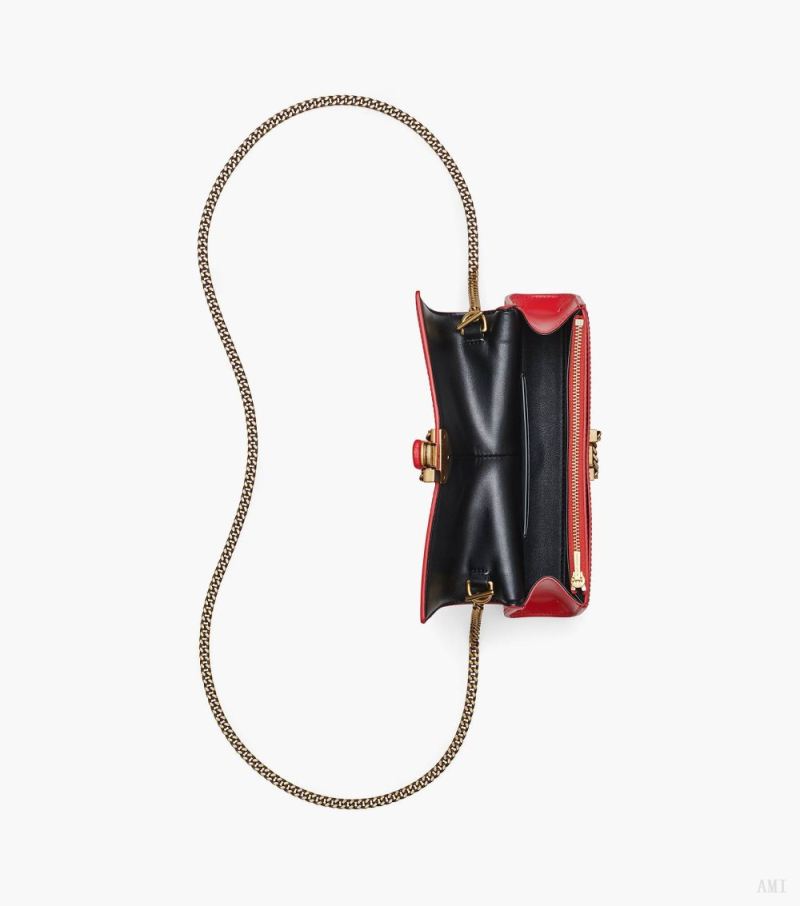 Marc Jacobs | The St. Marc Chain Wallet - True Red