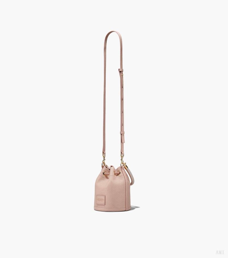 Marc Jacobs | The Leather Mini Bucket Bag - Rose