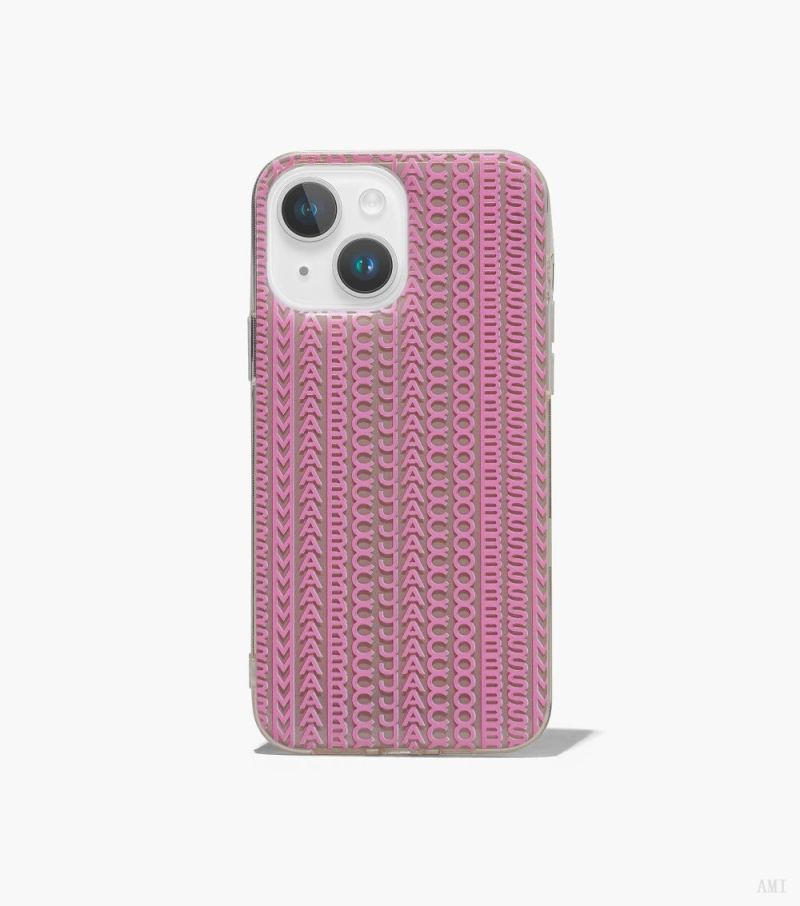 Marc Jacobs | The Monogram Iphone Case 14 - Taupe/Pink