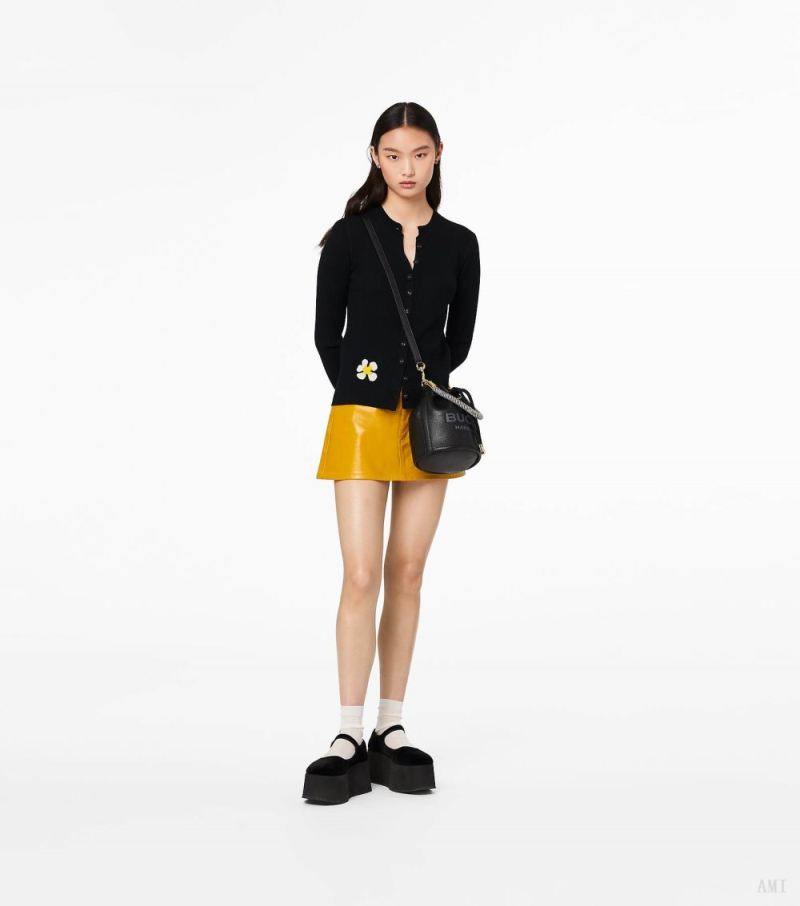 Marc Jacobs | The Leather Bucket Bag - Black