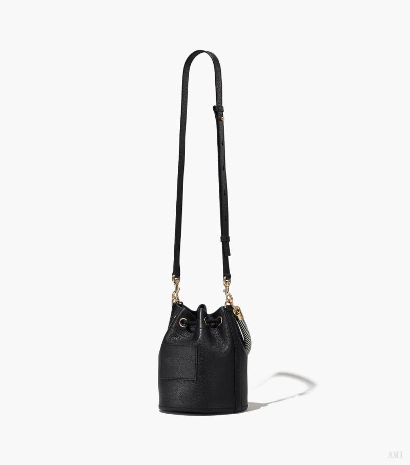 Marc Jacobs | The Leather Bucket Bag - Black