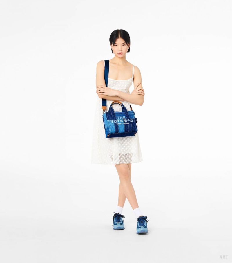 Marc Jacobs | The Denim Small Tote Bag - Blue Denim