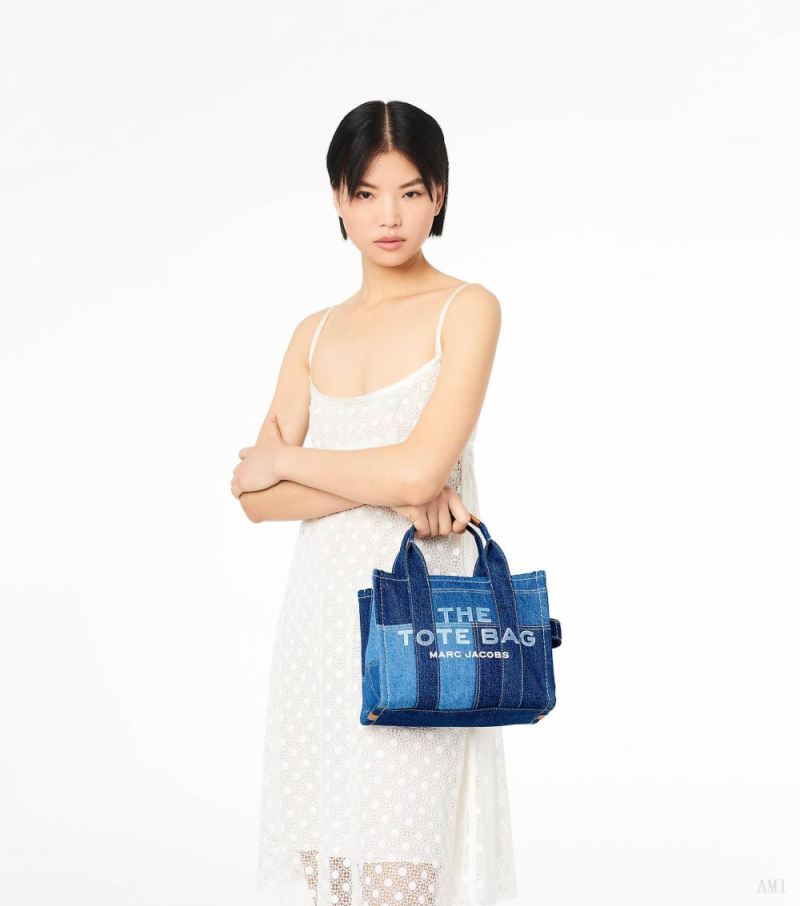 Marc Jacobs | The Denim Small Tote Bag - Blue Denim