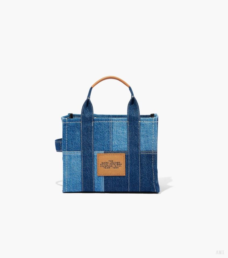 Marc Jacobs | The Denim Small Tote Bag - Blue Denim