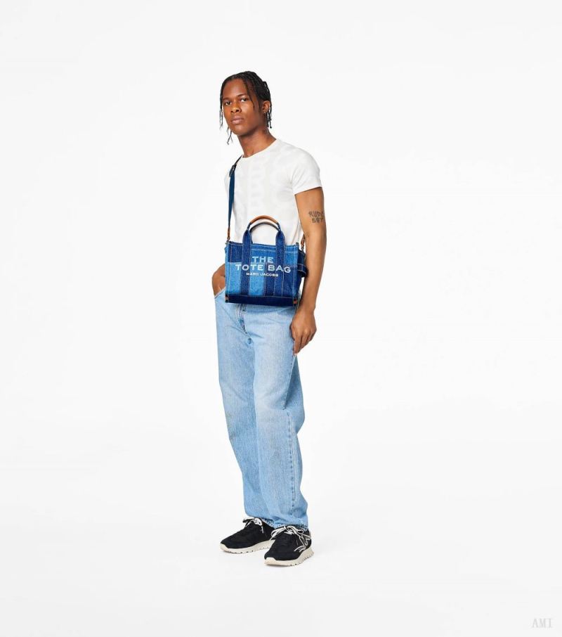 Marc Jacobs | The Denim Small Tote Bag - Blue Denim