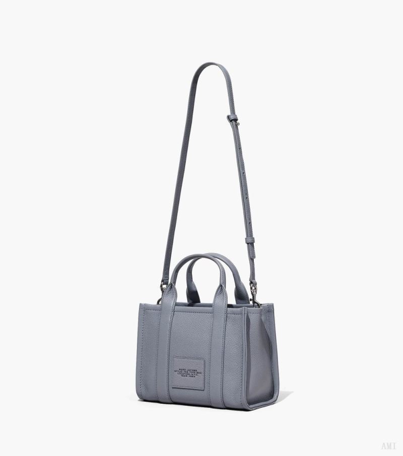 Marc Jacobs | The Leather Small Tote Bag - Wolf Grey