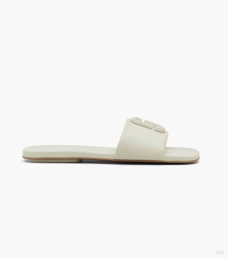 Marc Jacobs | The J Marc Leather Sandal - Cloud White