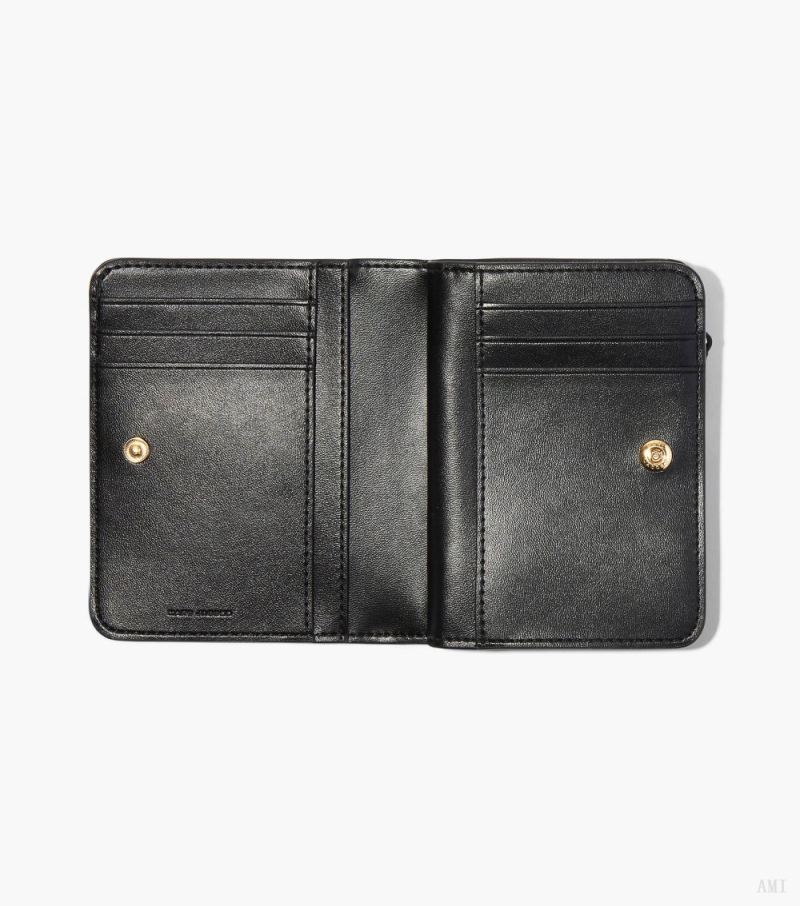 Marc Jacobs | The J Marc Mini Compact Wallet - Black