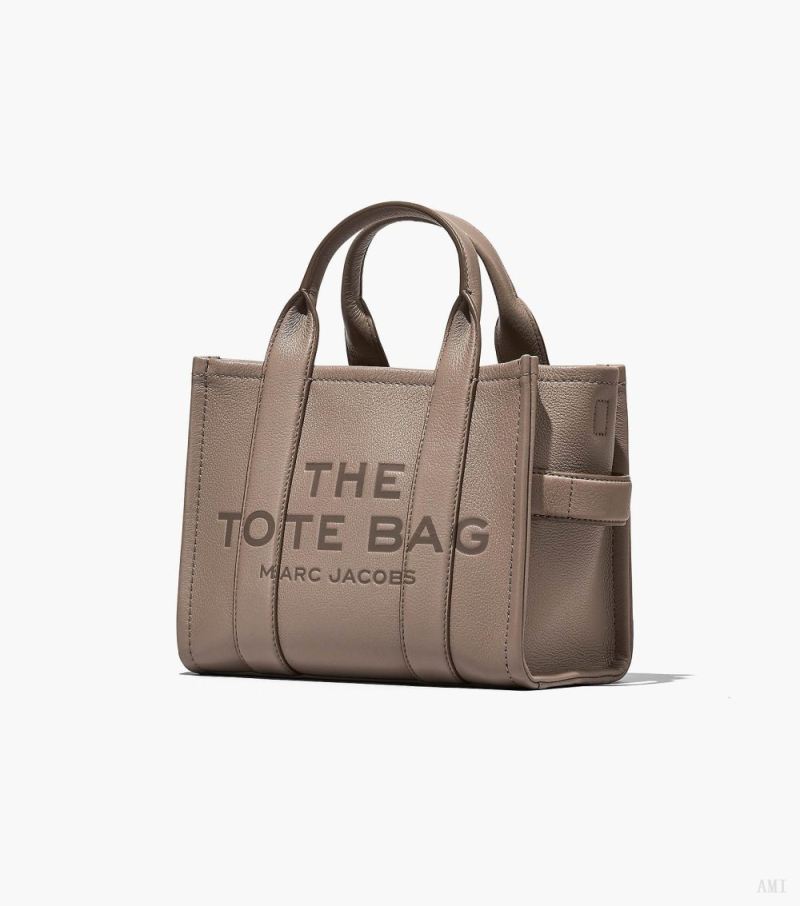 Marc Jacobs | The Leather Medium Tote Bag - Cement