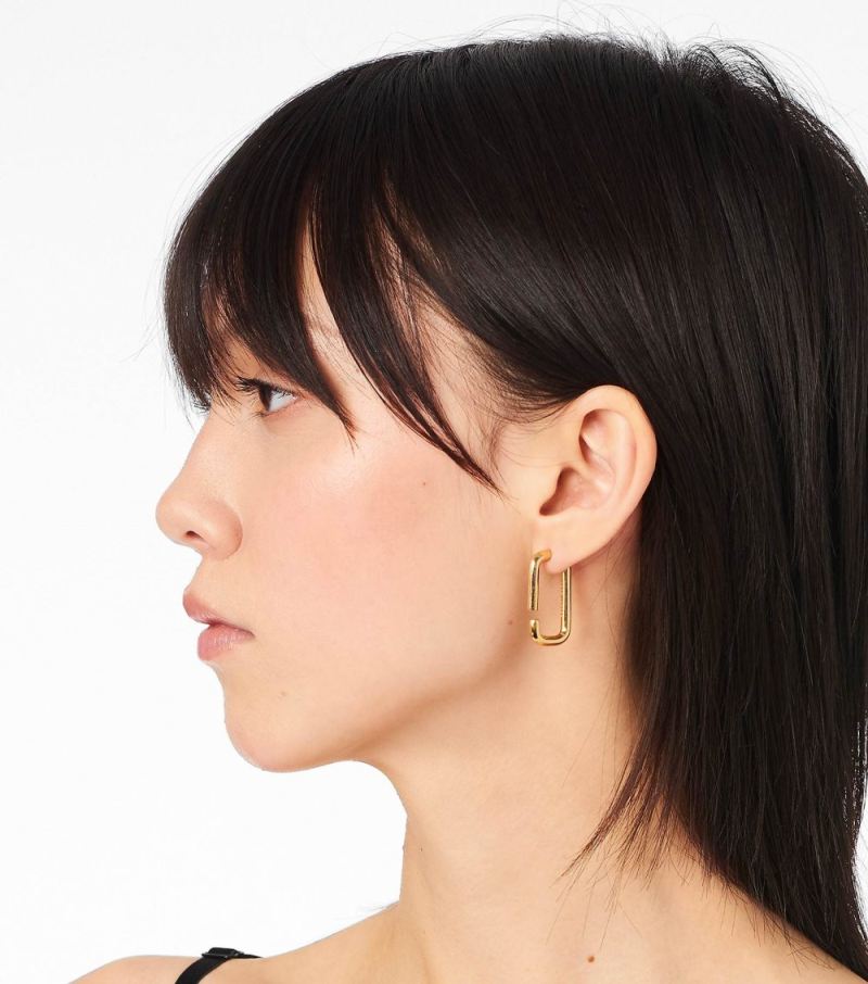 Marc Jacobs | The J Marc Hoops - Gold