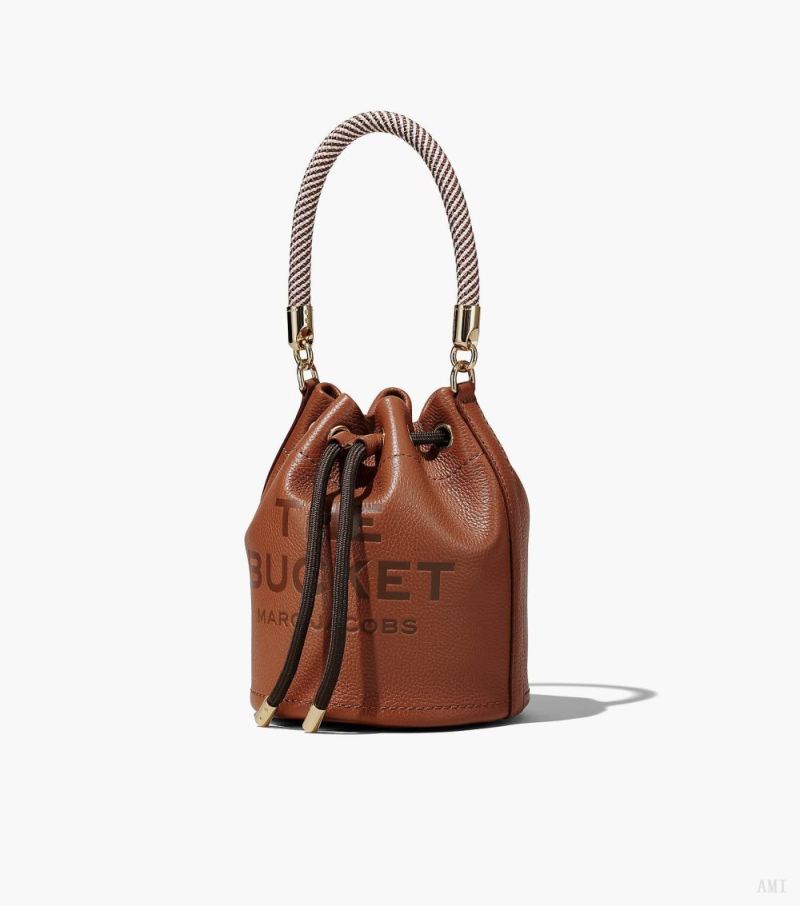 Marc Jacobs | The Leather Bucket Bag - Argan Oil