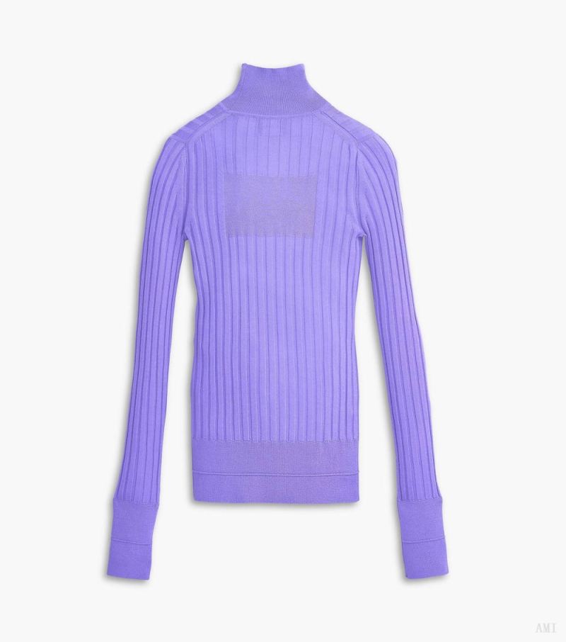 Marc Jacobs | The Lightweight Ribbed Turtleneck - Lavender