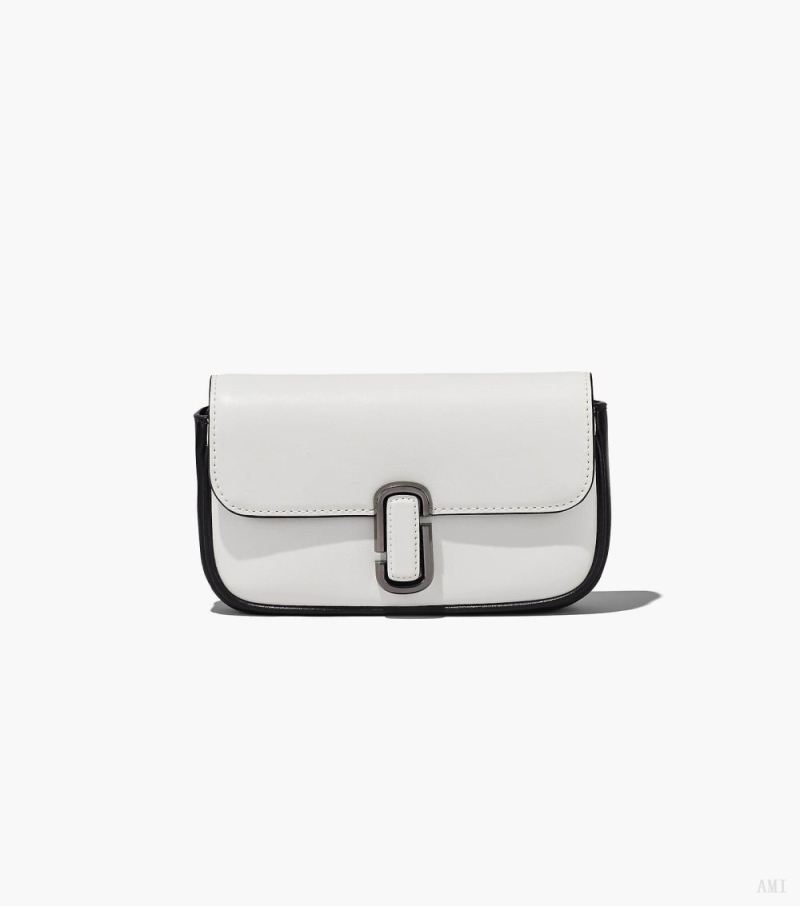 Marc Jacobs | The Bi-Color J Marc Mini Bag - Black/White