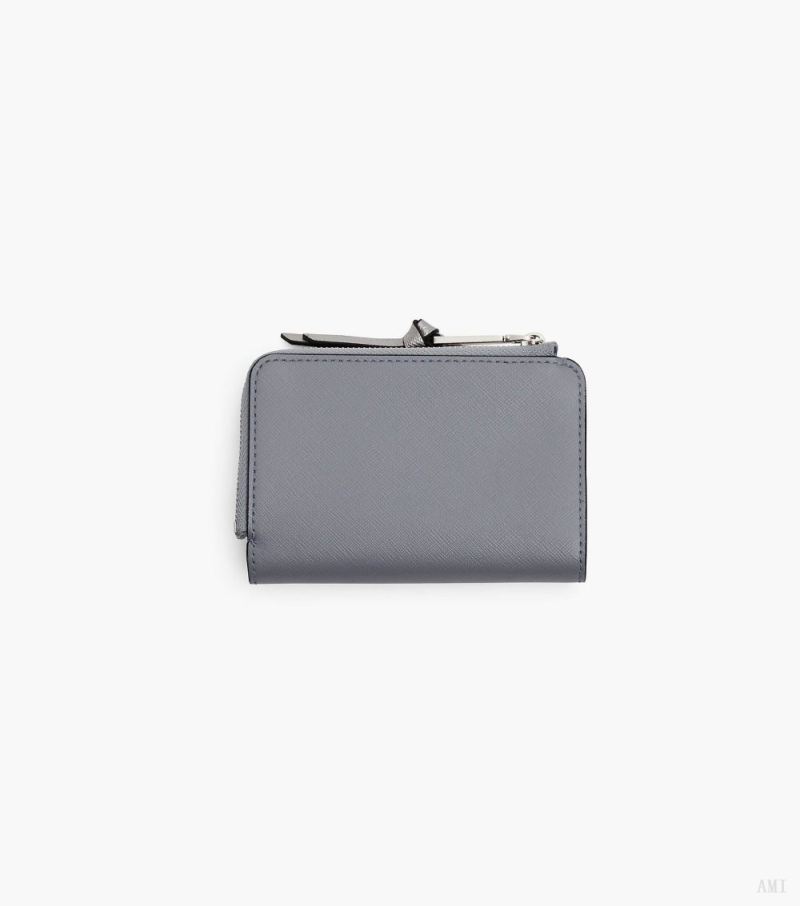 Marc Jacobs | The Utility Snapshot Slim Bifold Wallet - Wolf Grey Multi