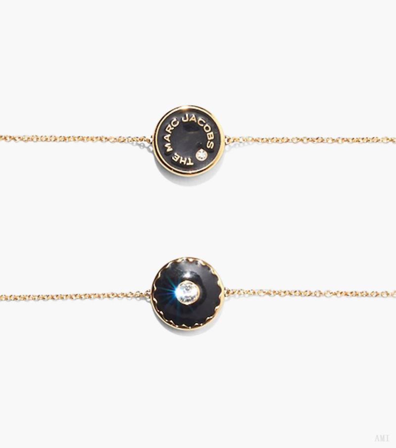 Marc Jacobs | The Medallion Bracelet - Black/Gold