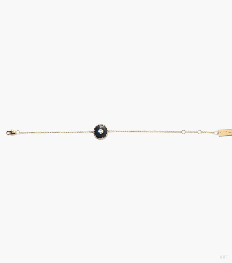 Marc Jacobs | The Medallion Bracelet - Black/Gold