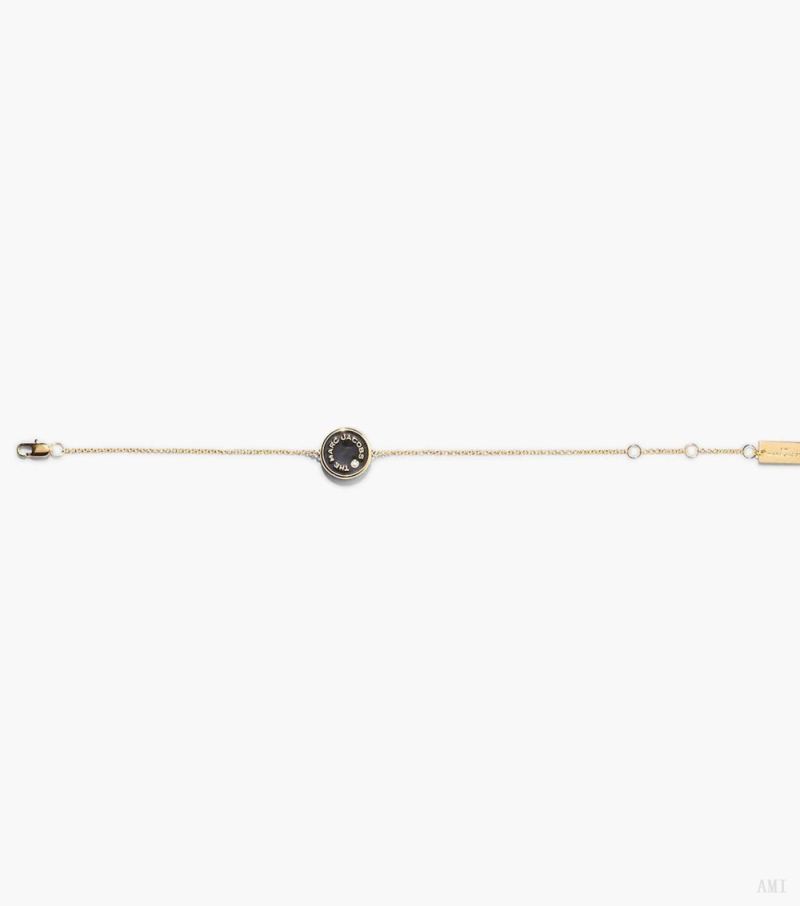 Marc Jacobs | The Medallion Bracelet - Black/Gold