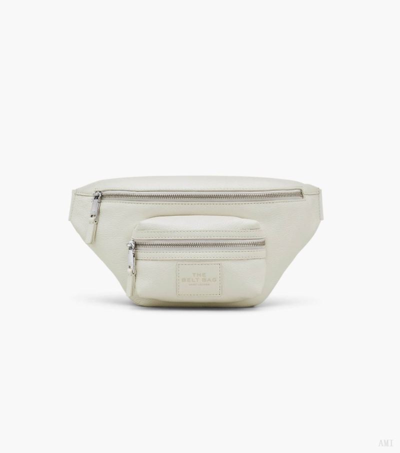 Marc Jacobs | The Leather Belt Bag - Cotton/Silver