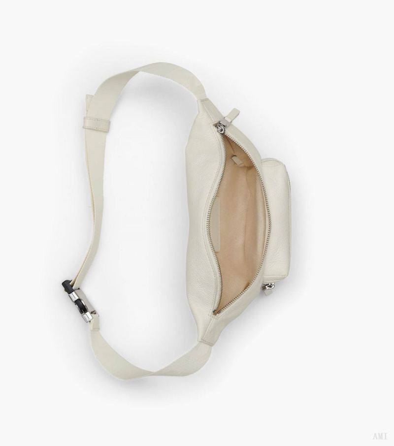 Marc Jacobs | The Leather Belt Bag - Cotton/Silver